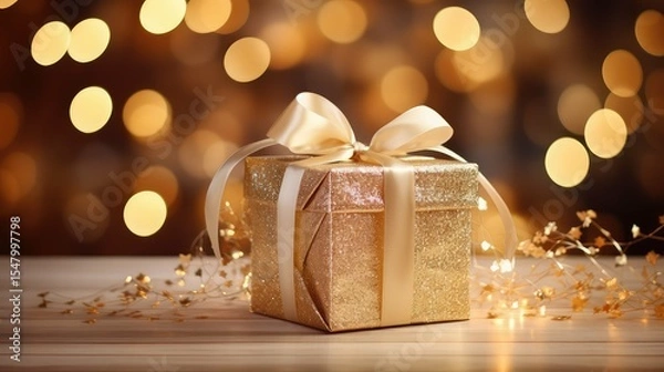 Obraz luxurious gold present