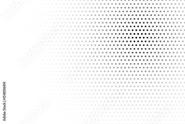 Fototapeta Abstract background consisting of small dots and circles.