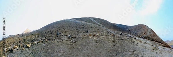 Obraz Cratère-Vulcano-iles-éoliennes-sicile