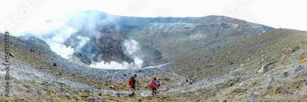 Obraz cratere-vulcano-iles-eoliennes-sicile
