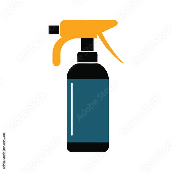 Obraz Simple Illustration of a Spray Bottle Icon