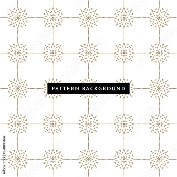 Fototapeta Decorative minimal pattern design background