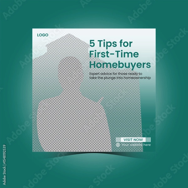 Obraz Real Estate social media post