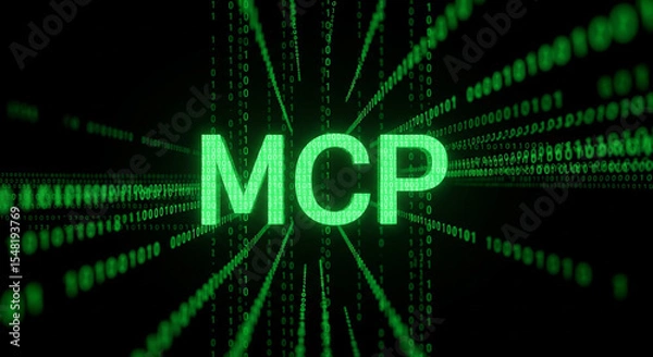 Obraz MCP Model Context Protocol Digital Concept