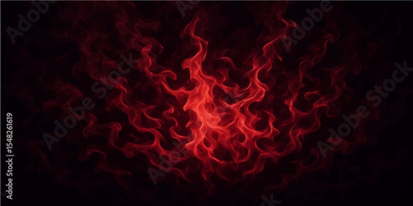 Fototapeta Abstract dark red pink smoke and flame patterns create a dark, fiery background with a burning motion design (1)