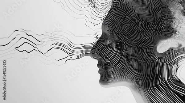 Fototapeta Subtle Patterns (like Circuit Lines): Using patterns like circuit lines in tech designs adds complexity without overwhelming the viewer. 