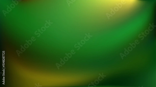 Fototapeta Dark green gradient background. Forest green nature bg.