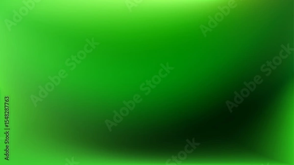 Fototapeta Dark green gradient background. Forest green nature bg.