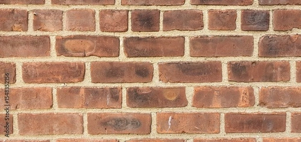 Obraz red brick wall - textures