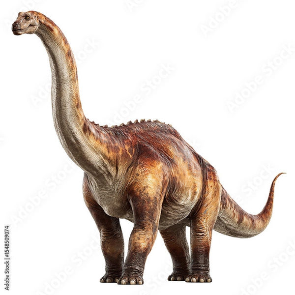 Obraz Brachiosaurus isolated on transparent background
