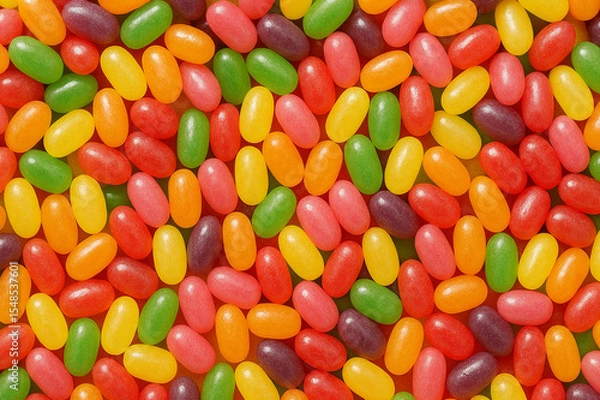 Obraz 알록달록 젤리가 가득한 배경 이미지