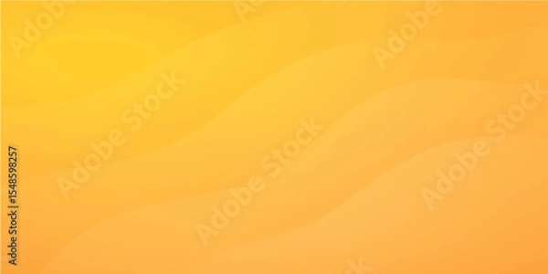 Fototapeta Abstract orange and yellow gradient vector background with flowing lines and wave patterns, perfect for a summer energy design