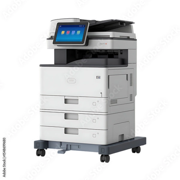 Fototapeta Modern Office Printer Machine