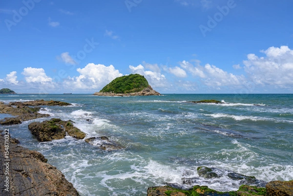 Obraz Natural scenery of the island