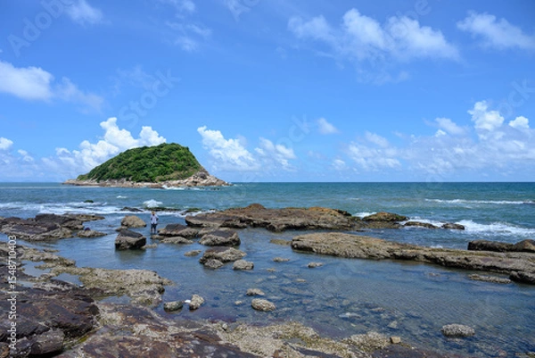 Obraz Natural scenery of the island