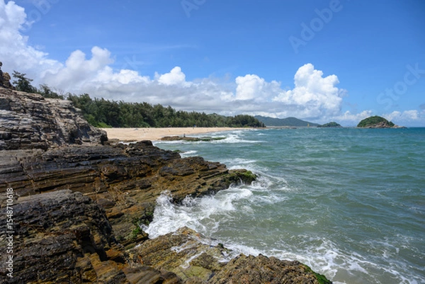 Obraz Natural scenery of the island