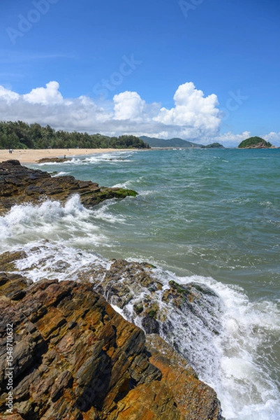 Obraz Natural scenery of the island