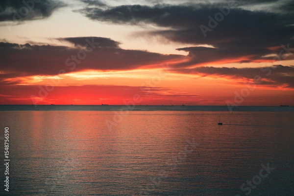 Obraz Wschód słońca na Malcie