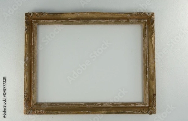 Fototapeta Photo frame outline, Close-up
