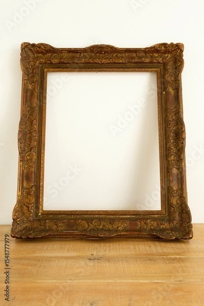Fototapeta Photo frame outline, Close-up