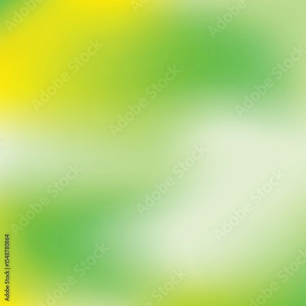 Obraz abstract green spring background, vector bokeh vibrant pattern