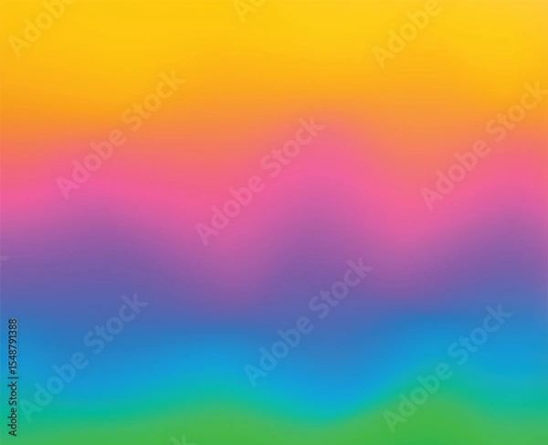 Obraz abstract rainbow background, vector bokeh vibrant pattern