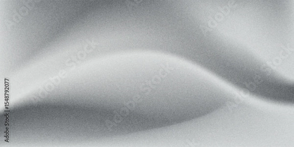 Fototapeta Black dark gray silver white wave abstract background for design eps10
