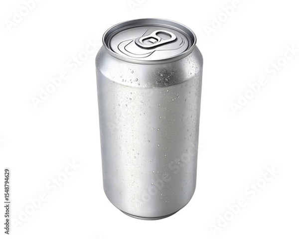 Obraz aluminum beverage can realistic 3d render