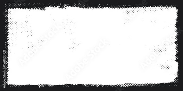 Fototapeta Grunge background with rough texture. Overlay distressed backdrop. Dirty urban illustration. Messy damaged abstract vector design.