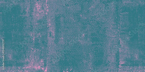 Fototapeta Grunge background with rough texture. Overlay distressed backdrop. Dirty urban illustration. Messy damaged abstract vector design.