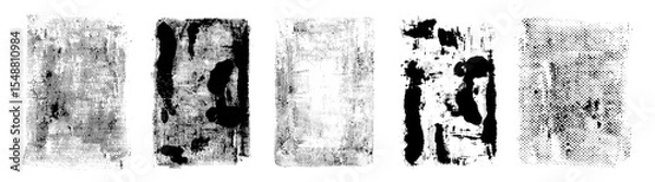Fototapeta Grunge background with rough texture. Overlay distressed backdrop. Dirty urban illustration. Messy damaged abstract vector design.