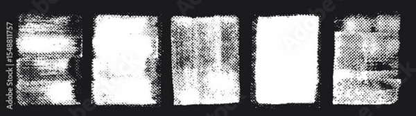 Fototapeta Grunge background with rough texture. Overlay distressed backdrop. Dirty urban illustration. Messy damaged abstract vector design.
