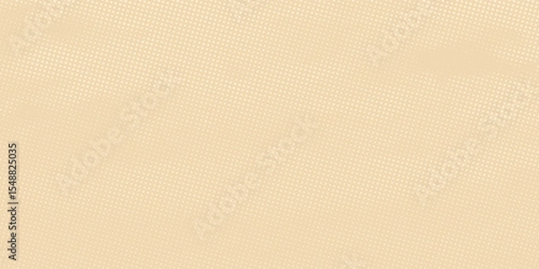 Fototapeta Abstract dots halftone brown color pattern gradient texture background.