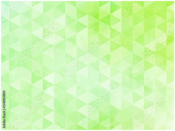 Obraz 黄緑の幾何学模様