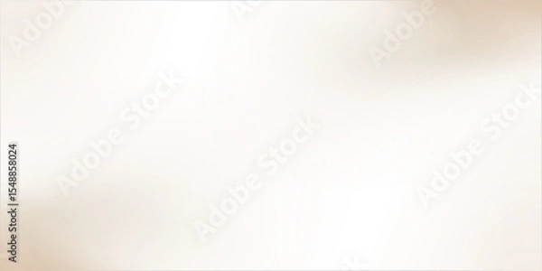 Fototapeta Smooth beige gradient background. Soft neutral liquid wallpaper. Universal nude color texture for banner, flyer, presentation. Abstract blurred backdrop cover. Vector illustration.