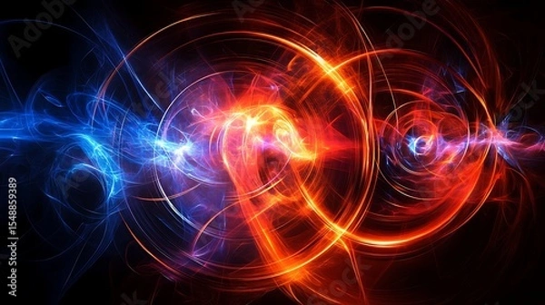 Obraz Abstract energy flow (16)