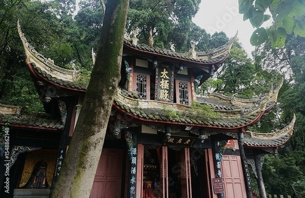 Obraz chinese temple architecture