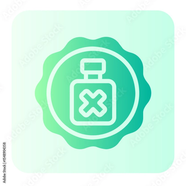 Obraz fragrance gradient icon