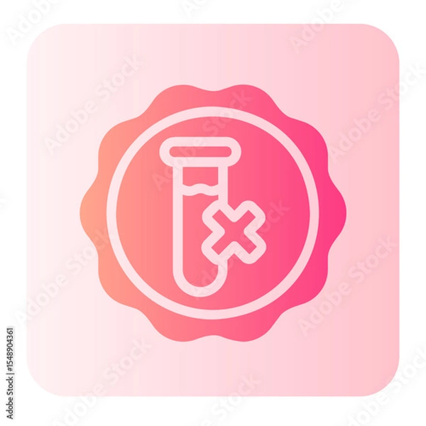 Obraz No Artificial Flavours gradient icon