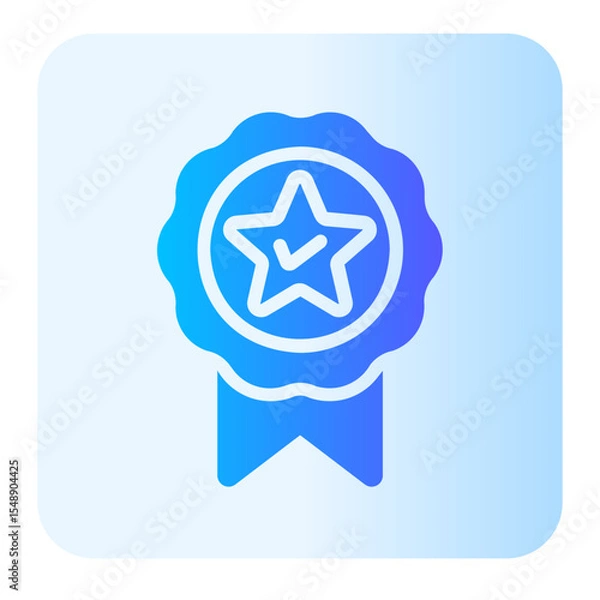 Obraz egg free gradient icon