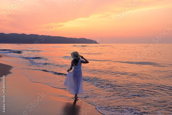 Obraz 黄昏の潮騒