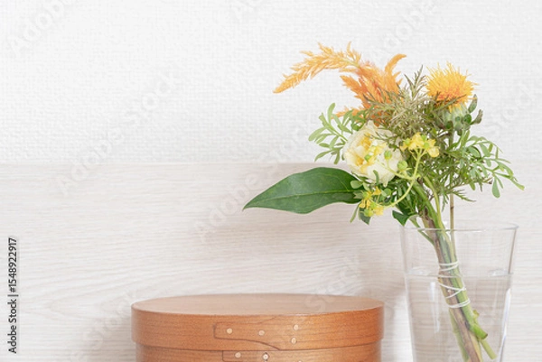 Obraz 秋のブーケ,北欧のインテリア,花