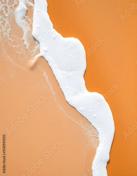 Obraz 波と砂の境界線