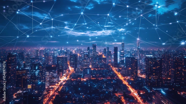 Obraz Edge Computing, explore the benefits and challenges of edge computing in enhancing real - time data processing and reducing latency