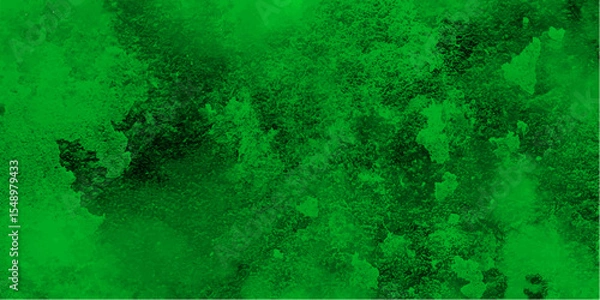 Fototapeta Abstract texture of a deep green, cloudy background with stormy sky or turbulent cosmic nebula. Soft blending between darker forest green areas and lighter emerald or jade. Vivid, moody, atmosphere