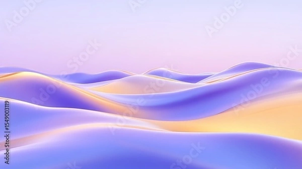 Fototapeta Abstract purple and gold wave pattern background for creative design projects and presentations