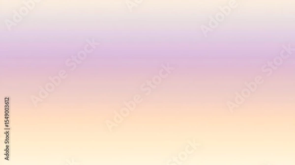 Fototapeta Gradient background with pastel colors peach, purple, and white for dreamy and soft design