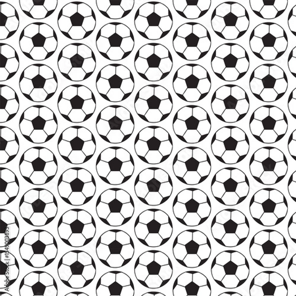 Obraz black and white seamless pattern