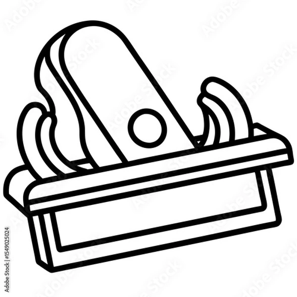 Obraz Block Hand Plane for Finishing and Trimming Wood Pieces