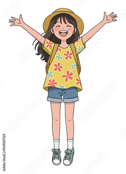 Obraz 환하게 웃는 소녀